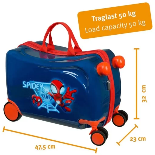 Spiderman® Trolleykuffert Med Sæde