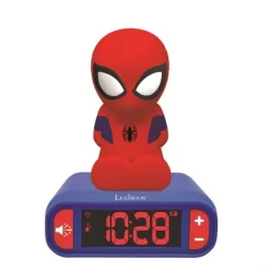 Spiderman® Vækkeur Med Natlys