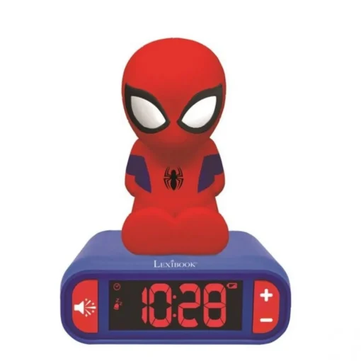 Spiderman® Vækkeur Med Natlys