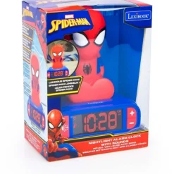 Spiderman® Vækkeur Med Natlys