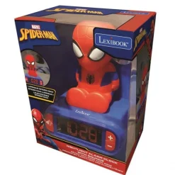 Spiderman® Vækkeur Med Natlys