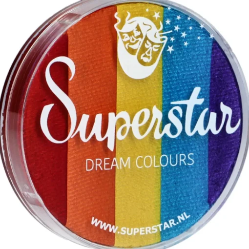 Split Cake Makeup Rainbow