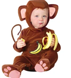 Søt Apekatt Babykostyme