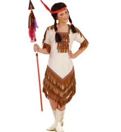Søt Indianerjente Barnekostyme