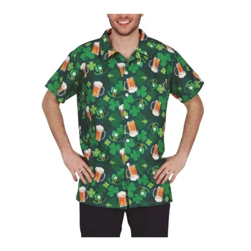 St. Patricks Day Skjorte