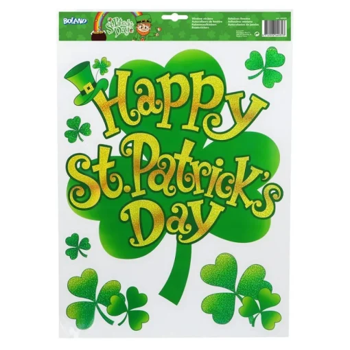 St. Patrick's Day Vindusklistremerker