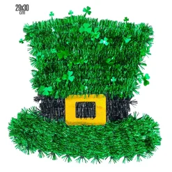 St. Patricks Flosshatt Folie Veggdekorasjon