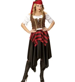 Søt Piratjente Kostyme