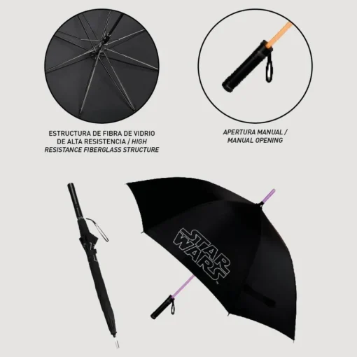 Star Wars® Paraply Svart