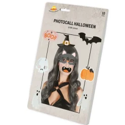 Søte Halloween Photobooth Selfie Props
