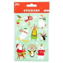 Søte Julefigurer Klistremerker
