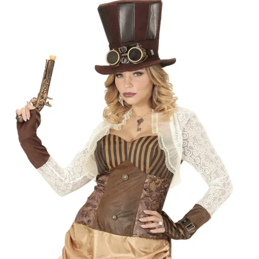 Steampunk Flosshatt