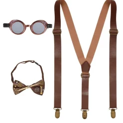 Steampunk Sett Brun