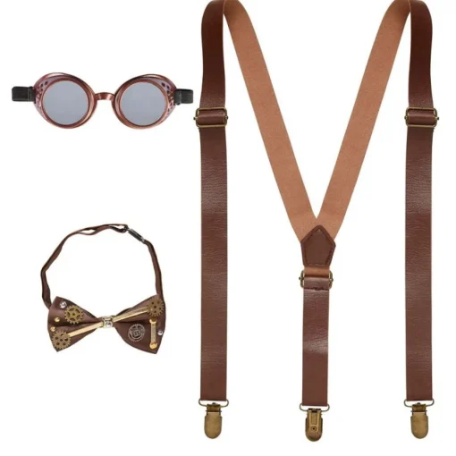 Steampunk Sett Brun