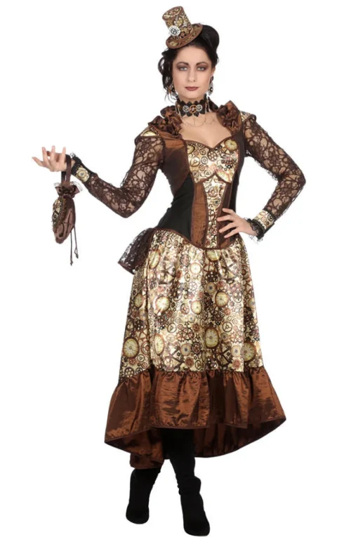 Steampunk Skjønnhet Kostyme