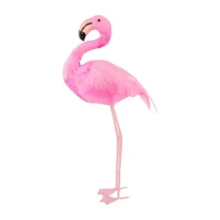 Stående Flamingo Rosa