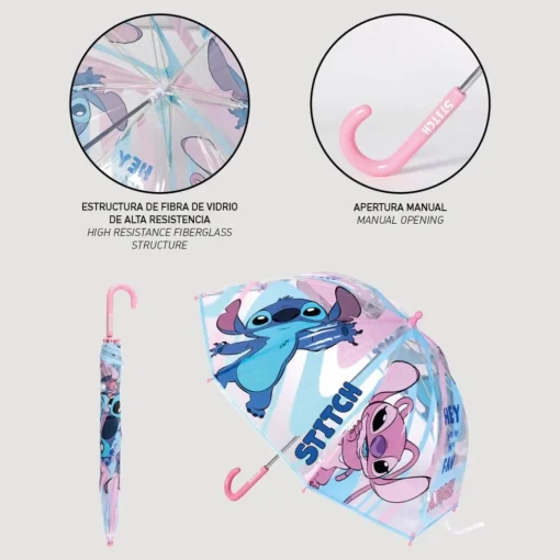 Stitch® Angel & Stitch Paraply