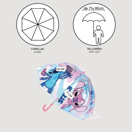 Stitch® Angel & Stitch Paraply