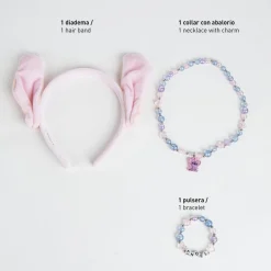 Stitch® Angel Hårbøyle & Smykker Rosa