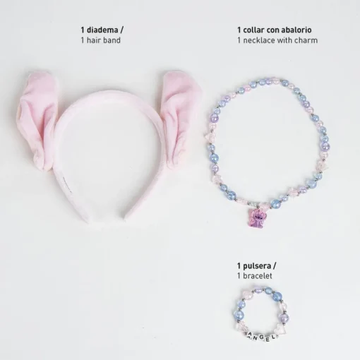 Stitch® Angel Hårbøyle & Smykker Rosa