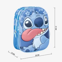 Stitch® 3D Ryggsekk Blå