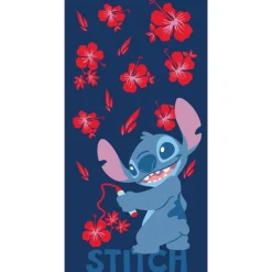 Stitch® Hibiskusblomster Bomull Håndkle