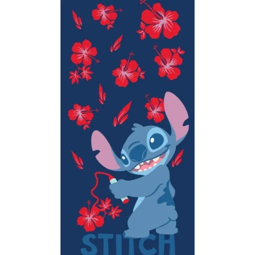 Stitch® Hibiskusblomster Bomull Håndkle