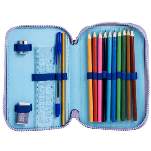 Stitch® Pennal & Tilbehør Lilla og Blå