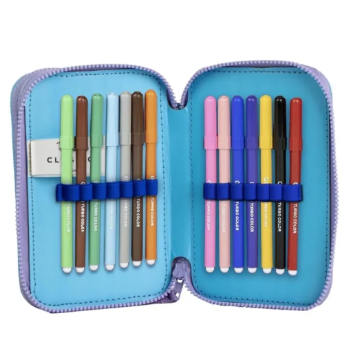 Stitch® Pennal & Tilbehør Lilla og Blå