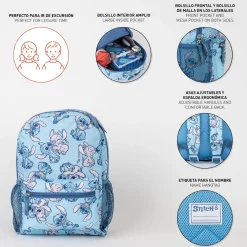 Stitch® Tegneserie Ryggsekk Blå