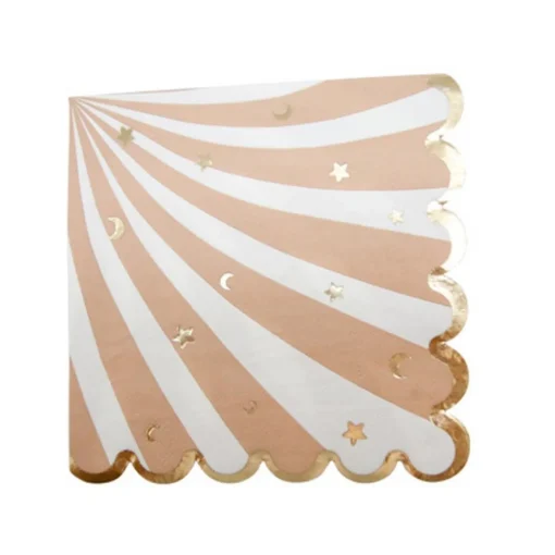 Stjerne Babyshower Servietter