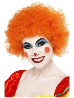 Stor Afroparykk Oransje