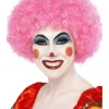 Stor Afroparykk Rosa