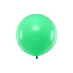 Stor Rund Ballong Pastell Grønn