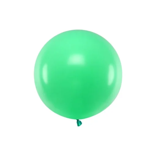 Stor Rund Ballong Pastell Grønn