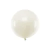 Stor Rund Ballong Pastell Kremhvit