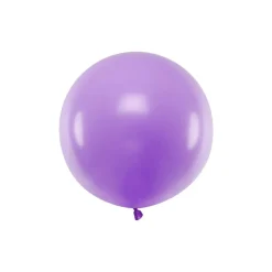Stor Rund Ballong Pastell Lilla