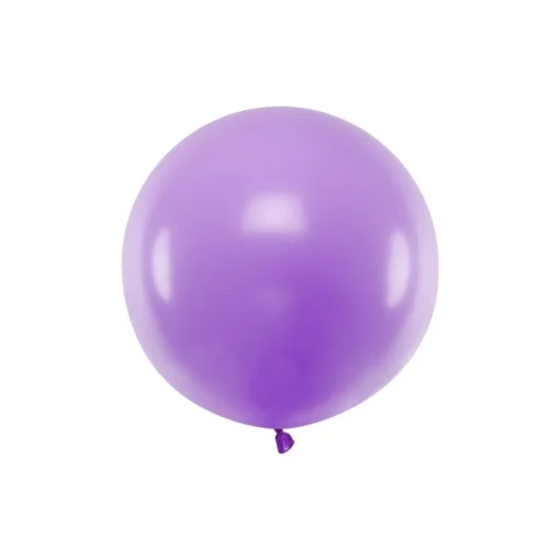 Stor Rund Ballong Pastell Lilla