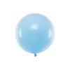Stor Rund Ballong Pastell Lyseblå