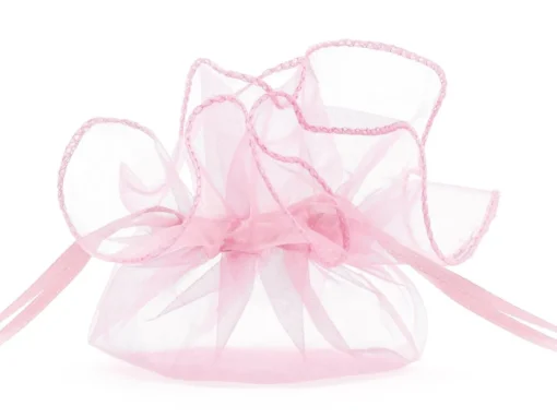 Store Organzaposer Rosa