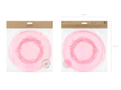 Store Organzaposer Rosa