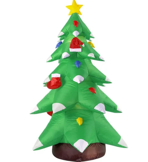 Stort Oppblåsbart Juletre