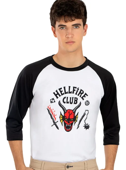 Stranger Things® Hellfire Club Langermet T-skjorte