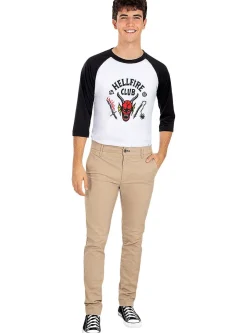 Stranger Things® Hellfire Club Langermet T-skjorte
