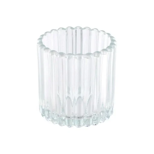 Stripete Glass Telysholder