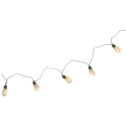 Stripete LED Lyskjede Hvit og Svart