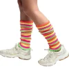 Stripete Leggvarmere Neon