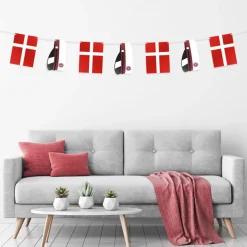 Student Flaggbanner Hengepynt Rød