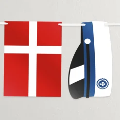 Student Flaggbanner Hengepynt Blå