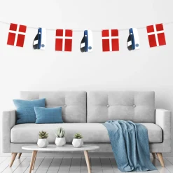 Student Flaggbanner Hengepynt Blå